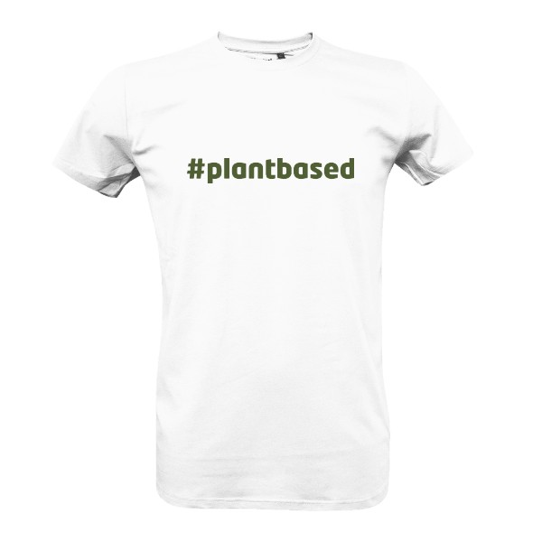 #plantbased nápis – pánské tričko Bio neutral