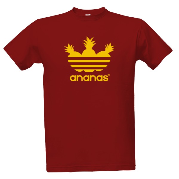 Třípruhový ananas - Pánské