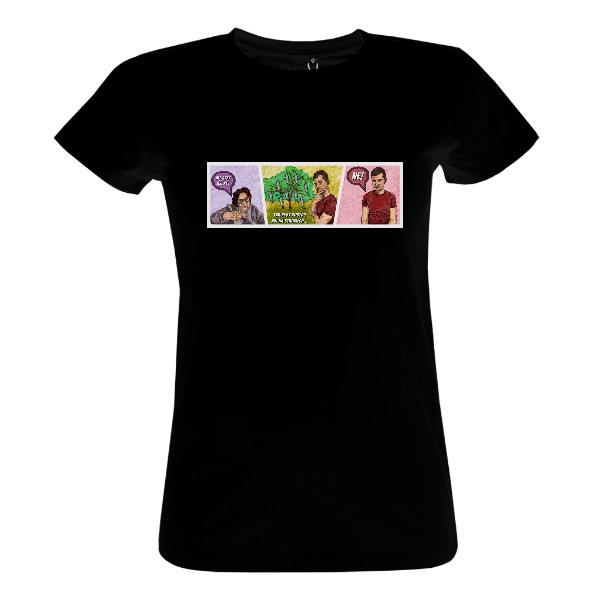 Ale ryby jíš, ne? Komiks. Dámské tričko Bio neutral