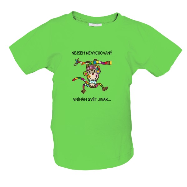 Tričko s potiskem OPIČKA 